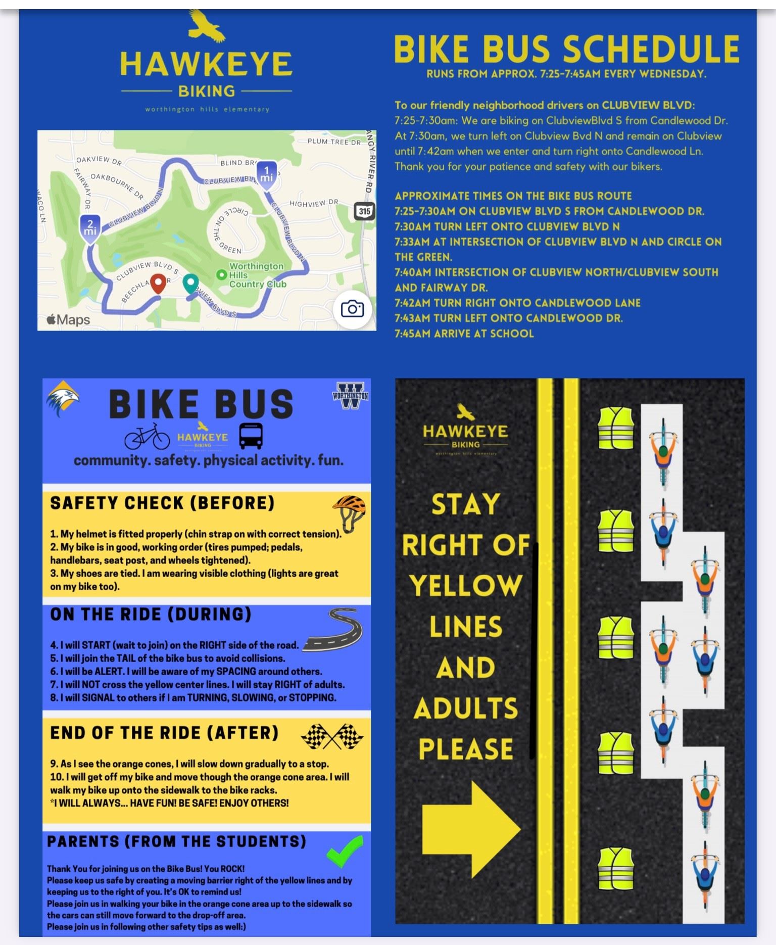 BikeBus Guidelines